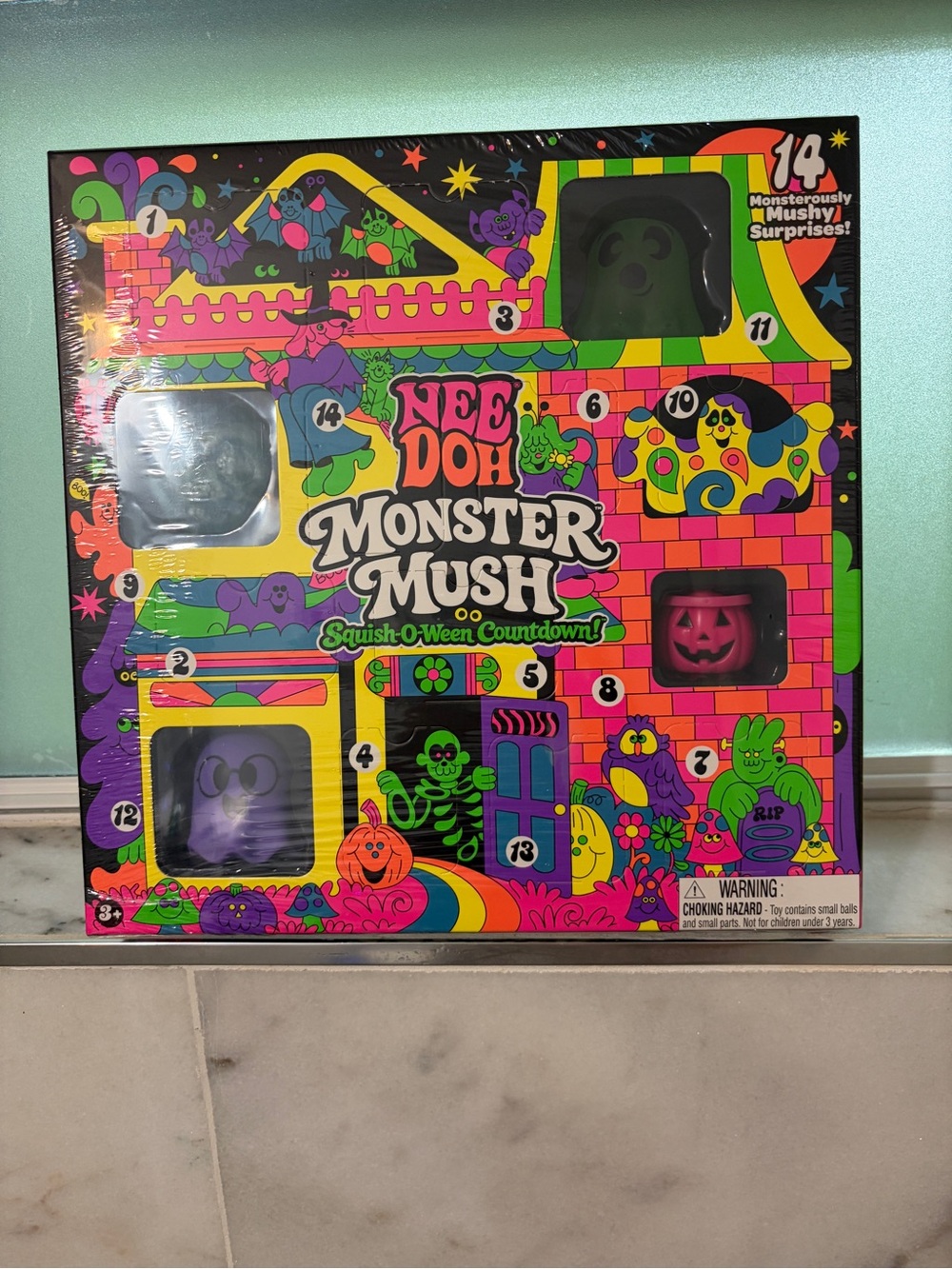 Needoh Calendar Monster Mush squish o ween countdown